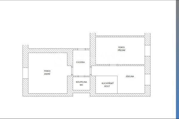 2 bedroom with open-plan kitchen flat to rent, 60 m², Spojovací, Prague, Prague