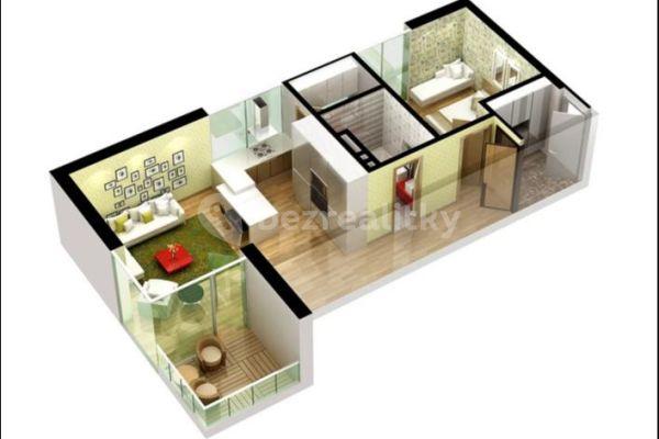 1 bedroom with open-plan kitchen flat to rent, 59 m², Čelakovského, Frýdek-Místek