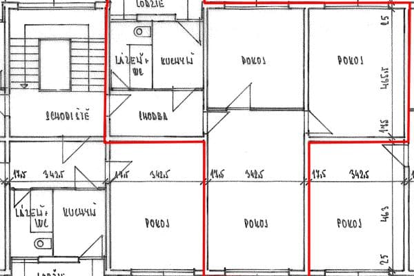 3 bedroom flat to rent, 64 m², sídliště U Nádraží, Jindřichův Hradec, Jihočeský Region 3 bedroom flat to rent, 64 m², sídliště U Nádraží, Jindřichův Hradec, Jihočeský Region
