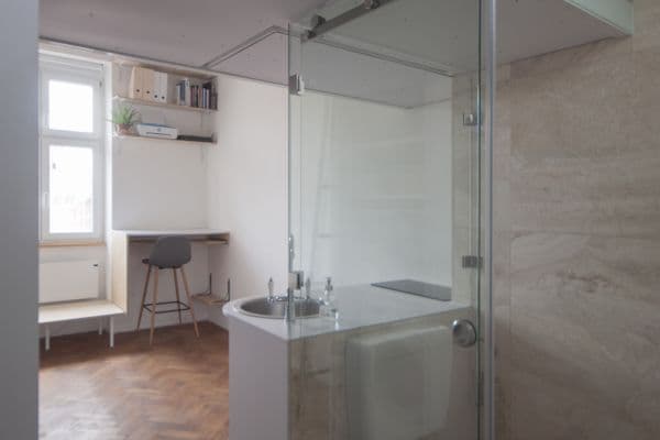 Small studio flat to rent, 12 m², Milady Horákové, Brno Small studio flat to rent, 12 m², Milady Horákové, Brno