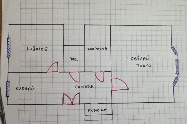 2 bedroom flat to rent, 57 m², Jaselská, Hlavní město Praha 2 bedroom flat to rent, 57 m², Jaselská, Hlavní město Praha