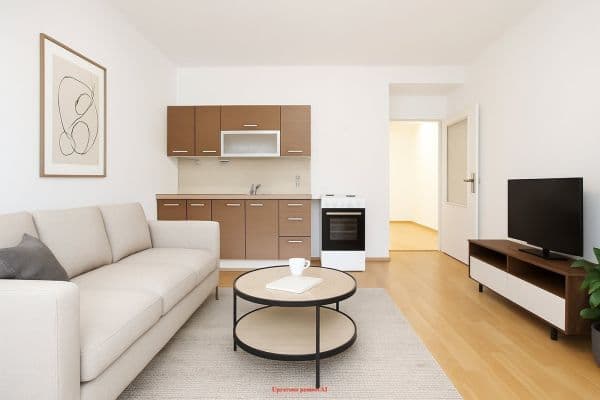 2 bedroom with open-plan kitchen flat to rent, 53 m², Hlavní třída, 2 bedroom with open-plan kitchen flat to rent, 53 m², Hlavní třída,