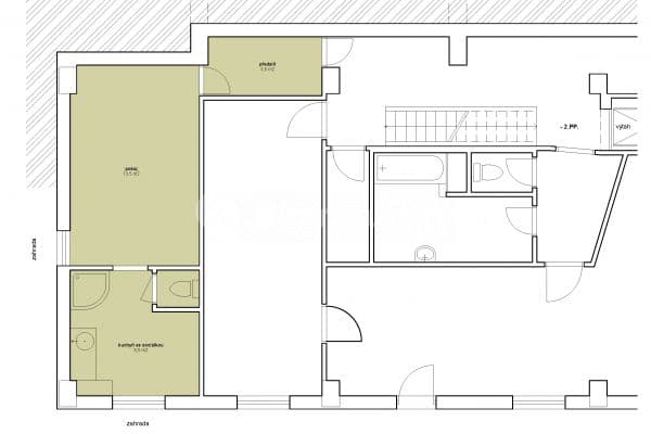 1 bedroom flat to rent, 25 m², Nový Zlíchov, 1 bedroom flat to rent, 25 m², Nový Zlíchov,