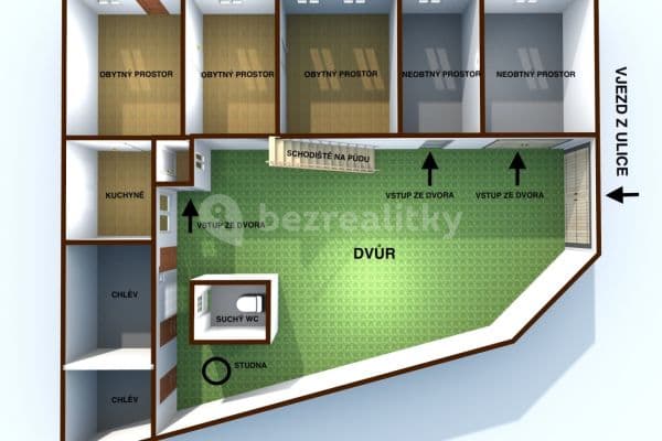 house for sale, 100 m², Myslejovice