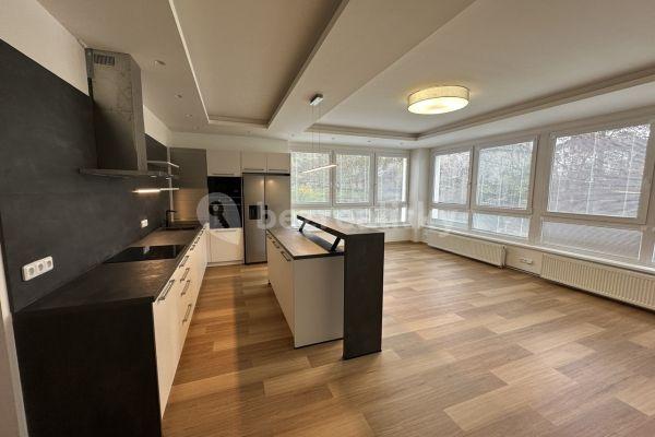 4 bedroom with open-plan kitchen flat to rent, 120 m², Údolní, Praha