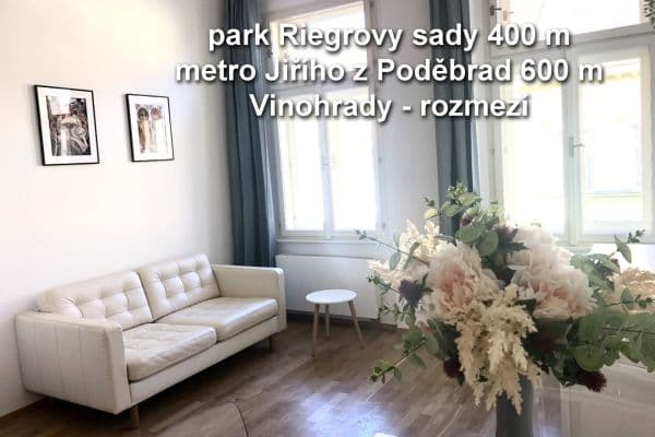 1 bedroom with open-plan kitchen flat to rent, 45 m², Bořivojova, Praha 1 bedroom with open-plan kitchen flat to rent, 45 m², Bořivojova, Praha