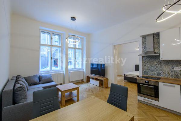 1 bedroom with open-plan kitchen flat to rent, 50 m², Podskalská, Prague, Prague