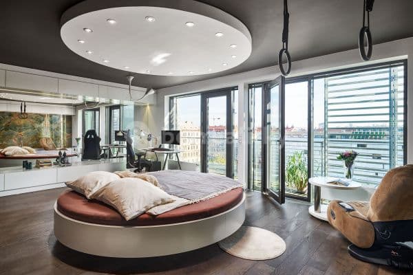 1 bedroom with open-plan kitchen flat for sale, 103 m², Křižíkova, Praha