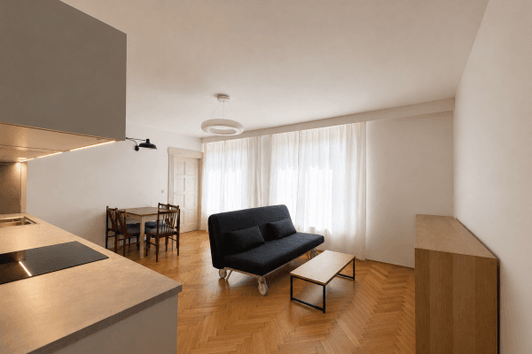 2 bedroom with open-plan kitchen flat to rent, 74 m², Veletržní, Praha 2 bedroom with open-plan kitchen flat to rent, 74 m², Veletržní, Praha