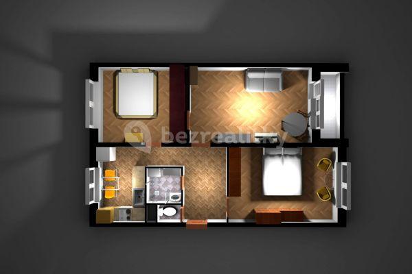 3 bedroom flat for sale, 68 m², Skřivanská, Hlavní město Praha