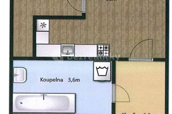 1 bedroom with open-plan kitchen flat to rent, 53 m², Michelská, Hlavní město Praha