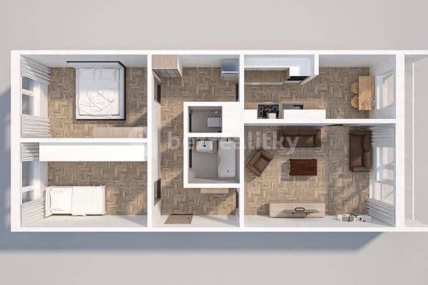 3 bedroom flat for sale, 80 m², Kurzova, Hlavní město Praha