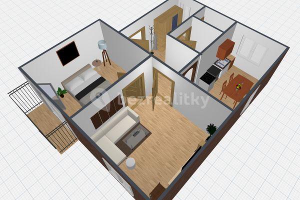 2 bedroom flat to rent, 58 m², gen. Píky, Kladno