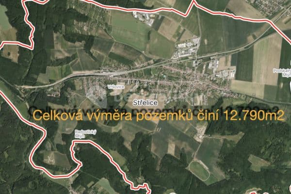 plot for sale, 12,790 m², Střelice, Jihomoravský Region