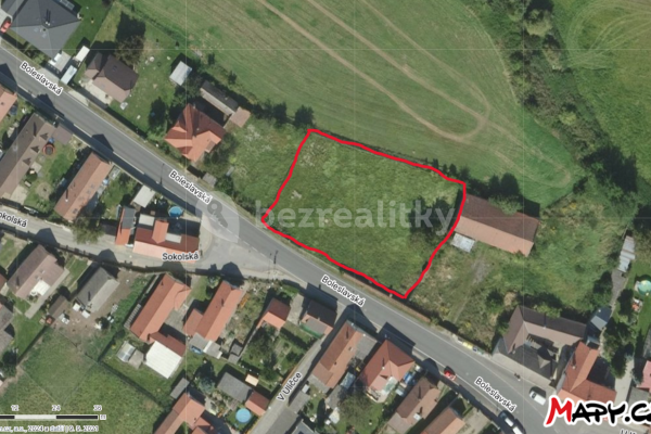 plot for sale, 1,617 m², Boleslavská, Chrást