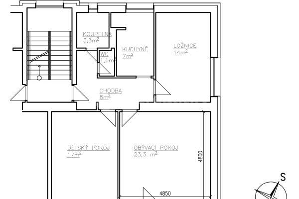 3 bedroom flat for sale, 76 m², Nad Lipinou, Frýdek-Místek