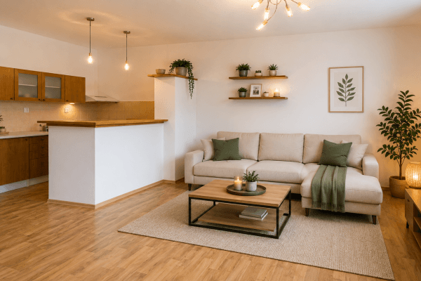 1 bedroom with open-plan kitchen flat to rent, 40 m², Branická, Prague, Prague 1 bedroom with open-plan kitchen flat to rent, 40 m², Branická, Prague, Prague