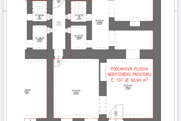non-residential property to rent, 80 m², Šmeralova, Praha non-residential property to rent, 80 m², Šmeralova, Praha