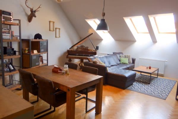 1 bedroom with open-plan kitchen flat to rent, 91 m², Vyšehradská, Praha 1 bedroom with open-plan kitchen flat to rent, 91 m², Vyšehradská, Praha