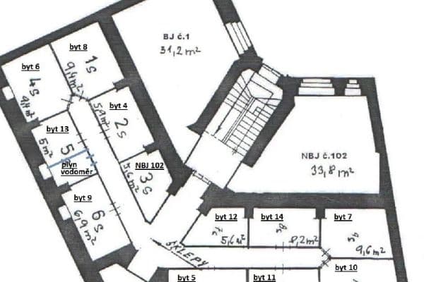 non-residential property for sale, 34 m², Jaselská, Hlavní město Praha non-residential property for sale, 34 m², Jaselská, Hlavní město Praha