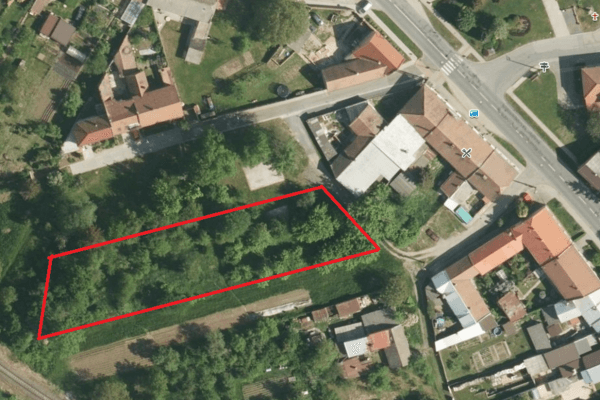 plot for sale, 1,484 m², Uhřičice plot for sale, 1,484 m², Uhřičice