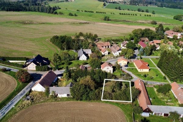 plot for sale, 1,200 m², Načeradec plot for sale, 1,200 m², Načeradec