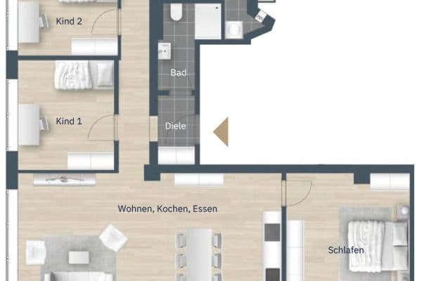 4 bedroom flat for sale, 100 m², Nürnberg 4 bedroom flat for sale, 100 m², Nürnberg