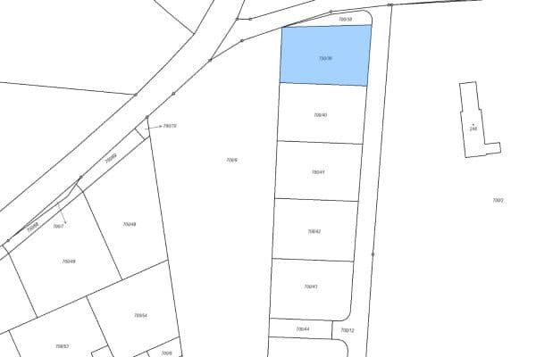 plot for sale, 957 m², Lipí plot for sale, 957 m², Lipí
