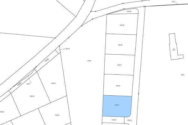plot for sale, 896 m², Lipí plot for sale, 896 m², Lipí