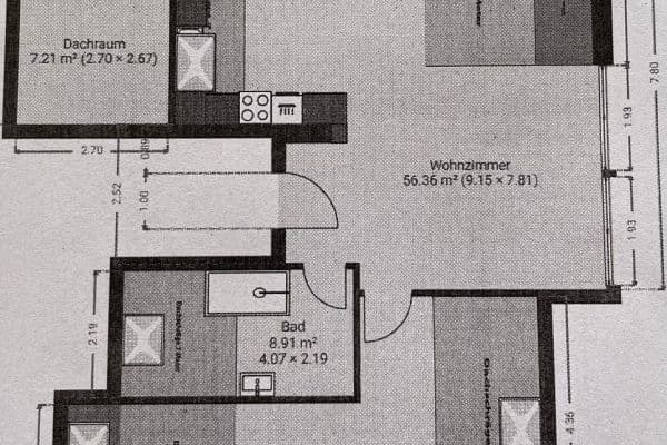 2 bedroom flat to rent, 68 m², Schmidener Straße 216B, Stuttgart 2 bedroom flat to rent, 68 m², Schmidener Straße 216B, Stuttgart