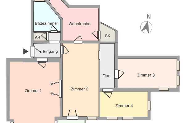 4 bedroom flat for sale, 131 m², Berlin 4 bedroom flat for sale, 131 m², Berlin