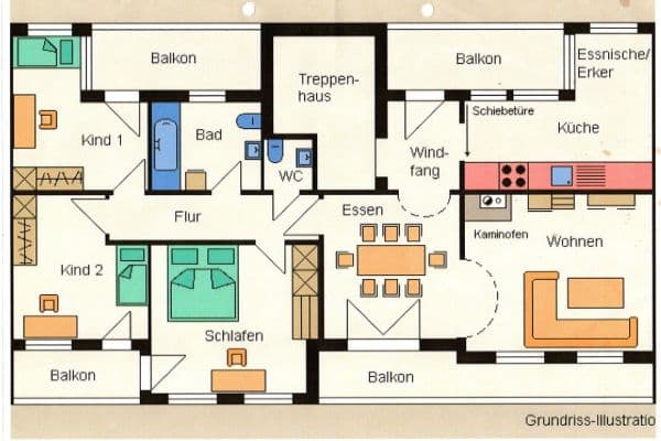 4 bedroom flat for sale, 119 m², Straubing, Bavaria 4 bedroom flat for sale, 119 m², Straubing, Bavaria