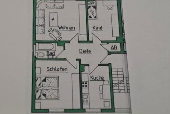 3 bedroom flat for sale, 66 m², Oberhausen 3 bedroom flat for sale, 66 m², Oberhausen