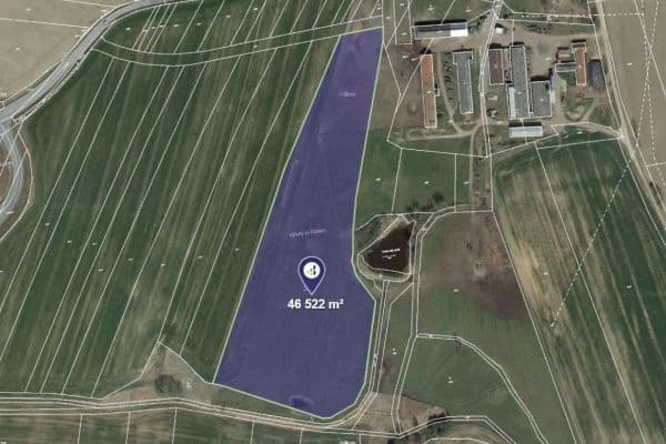 plot for sale, 46,522 m², Zvěrotice plot for sale, 46,522 m², Zvěrotice