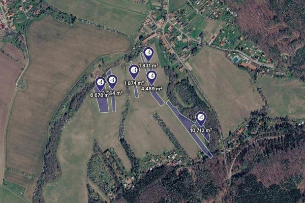 plot for sale, 29,146 m², Roštín plot for sale, 29,146 m², Roštín