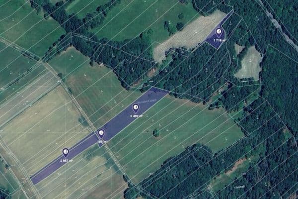 plot for sale, 11,350 m², Ježovy plot for sale, 11,350 m², Ježovy
