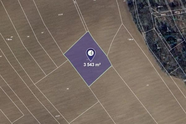 plot for sale, 2,457 m², Ondřejov, Středočeský Region plot for sale, 2,457 m², Ondřejov, Středočeský Region