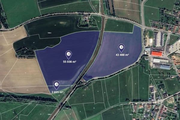 plot for sale, 16,858 m², Písek, Jihočeský Region plot for sale, 16,858 m², Písek, Jihočeský Region