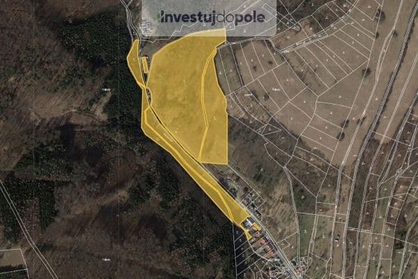 plot for sale, 3,357 m², Jankovice plot for sale, 3,357 m², Jankovice