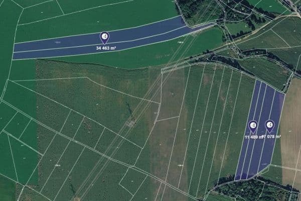 plot for sale, 3,091 m², Drahobuz plot for sale, 3,091 m², Drahobuz