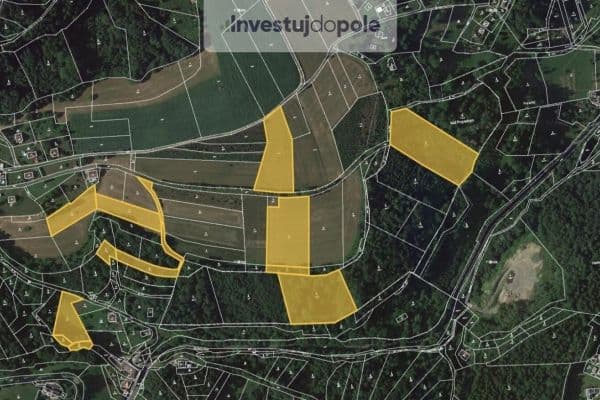 plot for sale, 4,410 m², Koberovy plot for sale, 4,410 m², Koberovy