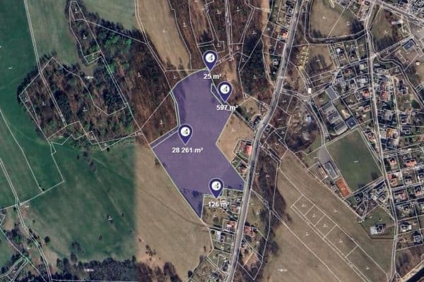 plot for sale, 7,252 m², Mníšek plot for sale, 7,252 m², Mníšek