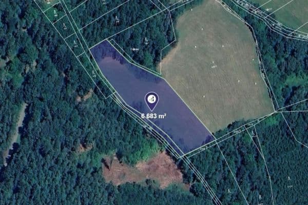 plot for sale, 6,683 m², Ježovy plot for sale, 6,683 m², Ježovy