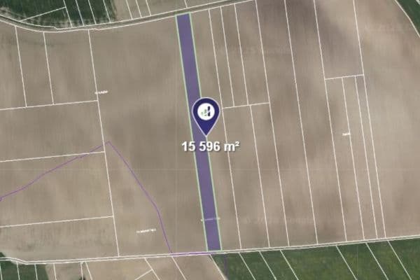plot for sale, 1,300 m², Velenice plot for sale, 1,300 m², Velenice