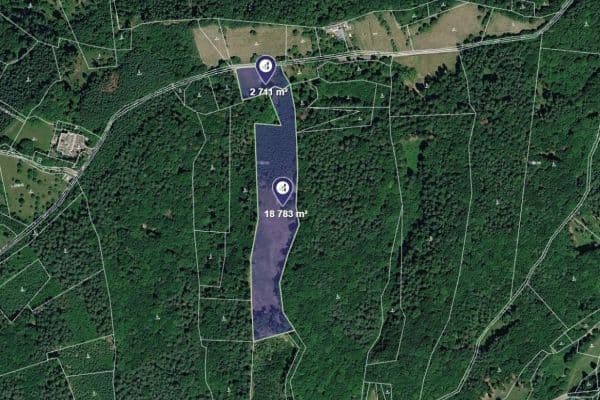 plot for sale, 21,494 m², Všemina plot for sale, 21,494 m², Všemina