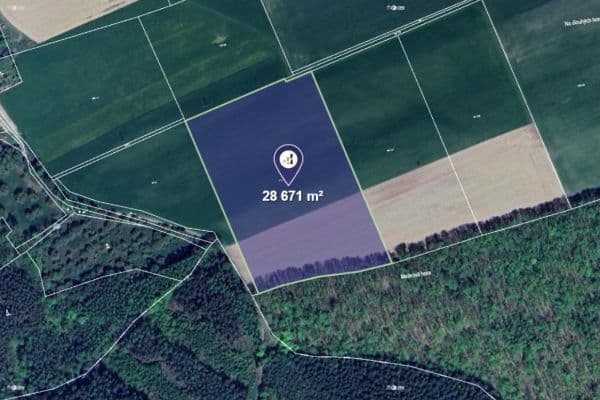 plot for sale, 29,079 m², Hracholusky plot for sale, 29,079 m², Hracholusky