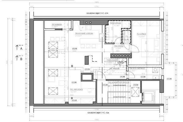 3 bedroom with open-plan kitchen flat for sale, 100 m², Kotlářská, Brno 3 bedroom with open-plan kitchen flat for sale, 100 m², Kotlářská, Brno