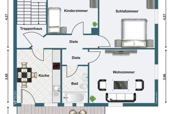 3 bedroom flat to rent, 69 m², Bismarckstr. 23, Sindelfingen 3 bedroom flat to rent, 69 m², Bismarckstr. 23, Sindelfingen