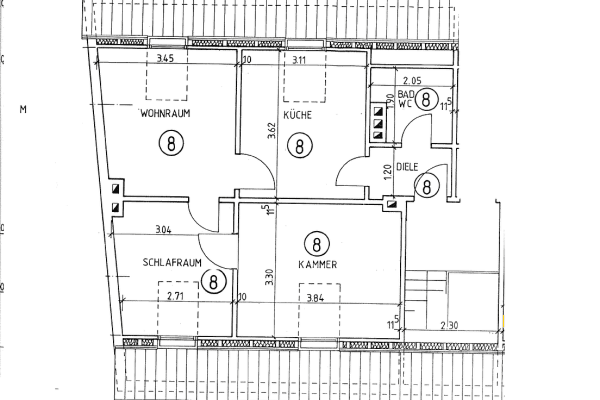 1 bedroom with open-plan kitchen flat to rent, 50 m², Eichenberg 53, Mülheim an der Ruhr 1 bedroom with open-plan kitchen flat to rent, 50 m², Eichenberg 53, Mülheim an der Ruhr