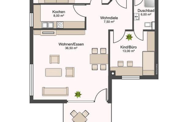 3 bedroom flat for sale, 111 m², Gerbrunn 3 bedroom flat for sale, 111 m², Gerbrunn